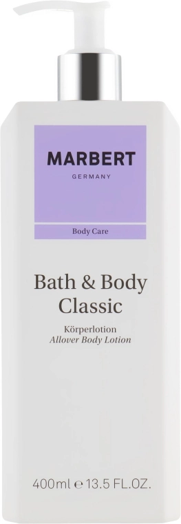 Marbert Лосьон для тела Classic Bath En Body Lotion - фото N4