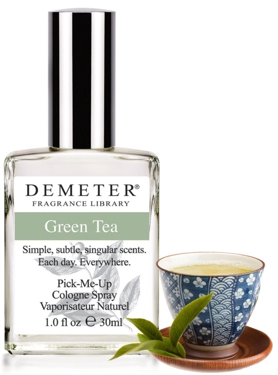 Demeter Fragrance The Library of Fragrance Green Tea Одеколон - фото N1
