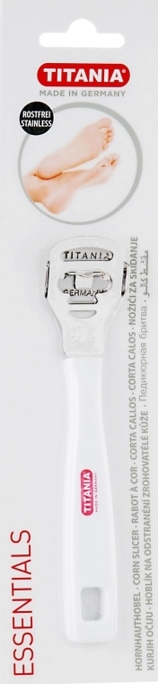 Titania Станок педикюрный, из нерж. стали, белый - фото N1