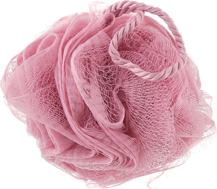 Titania Мочалка для душа, бледно-розовая - фото N1