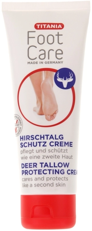 Titania Крем бальзам по догляду за шкірою ступнів ніг c оленячим жиром Stag Cream - фото N1