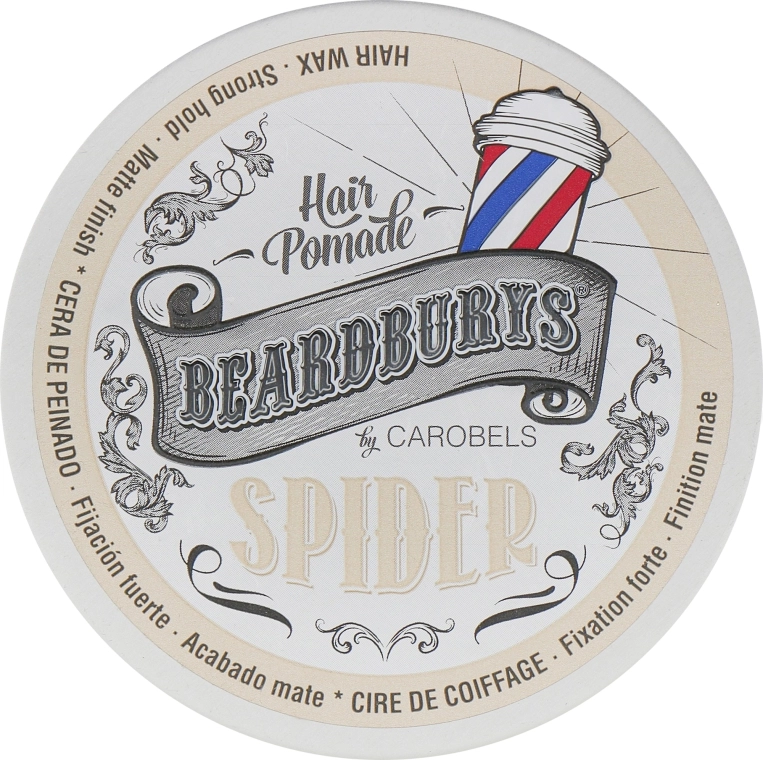 Beardburys Помада для волос текстурирующая Spider Wax - фото N4