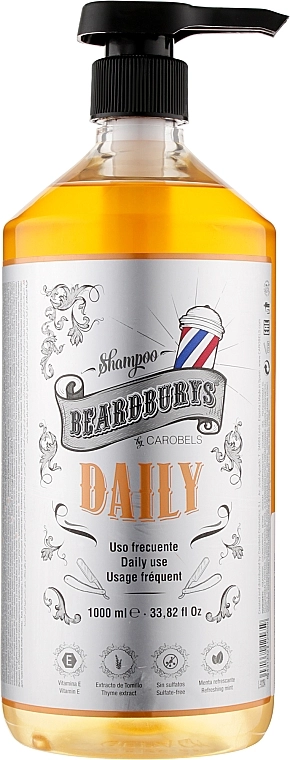 Beardburys Шампунь для частого использования Daily Shampoo - фото N5