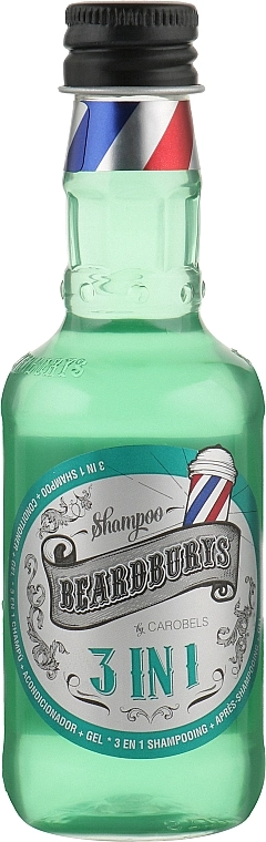 Beardburys Шампунь-кондиціонер 3 в 1 Shampoo Conditioner And Gel - фото N1