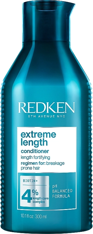 Redken Кондиціонер з біотином для зміцнення довгого волосся Extreme Length Conditioner - фото N1