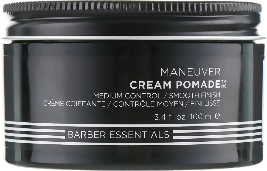 Redken Помада-крем для укладок з натуральною текстурою, для чоловіків Brews Cream Pomade - фото N1