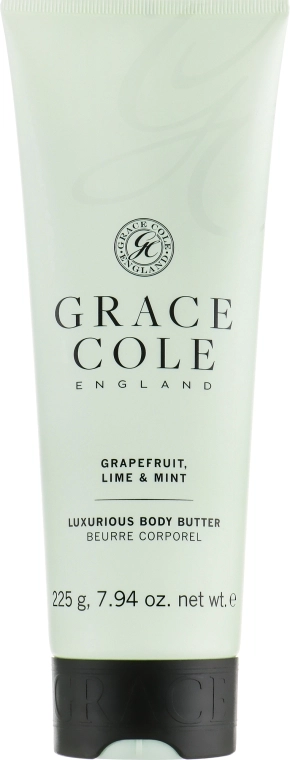 Grace Cole Масло для тела "Грейпфрут, лайм и мята" Boutique Grapefruit Lime & Mint Luxurious Body Butter, 225g - фото N1