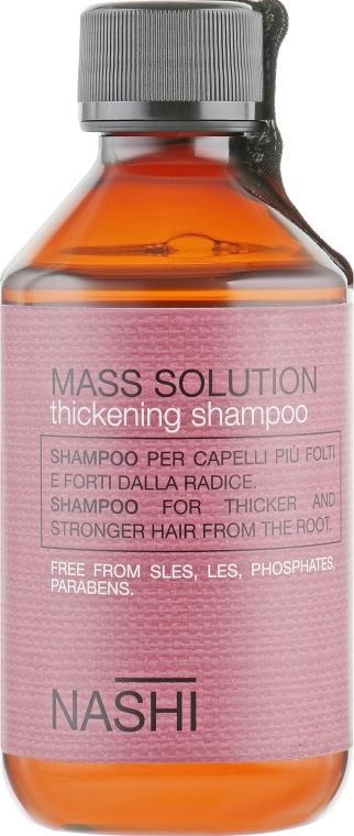 Nashi Argan Шампунь для потовщення волосся Mass Solution - фото N1