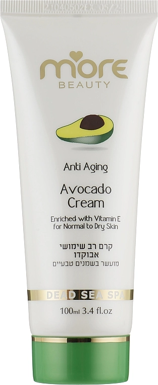 More Beauty Багатофункціональний крем з екстрактом авокадо Avocado Cream - фото N1