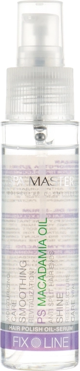 Spa Master Полірувальна сироватка для волосся, з олією макадамії Hair Polish Macadamia Oil - фото N1