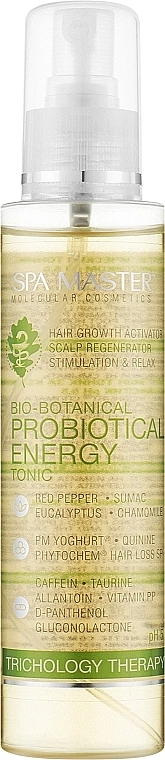 Spa Master Енергетичний тонік для шкіри голови з пробіотиком Bio-Botanical Probiotical Energy Tonic - фото N1