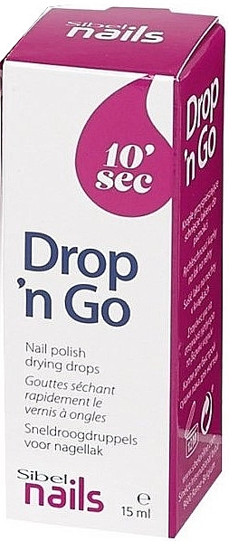 Sibel Краплі для швидкої сушки лаку для нігтів Drop'n Go - фото N1