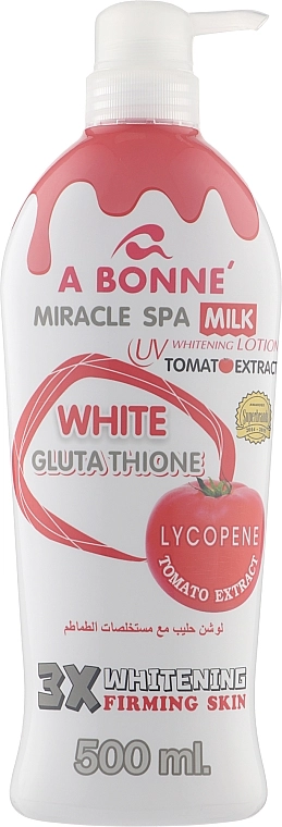 A Bonne Лосьйон для тіла з молочними протеїнами Miracle Spa Milk Uv Whitening Lotion - фото N1