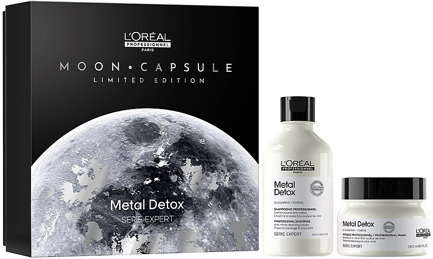 L'Oreal Professionnel Набір Serie Expert Metal Detox (shm/300ml + mask/250ml) - фото N1