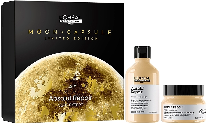 L'Oreal Professionnel Набір Serie Expert Absolut Repair (sham/300ml + h/mask/250ml) - фото N1