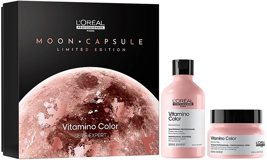 L'Oreal Professionnel Набор Serie Expert Vitamino Color (shm/300ml + mask/250ml) - фото N1