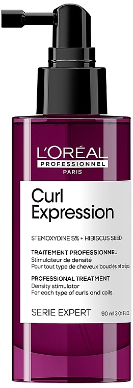 Активизирующая сыворотка-спрей стимулирующая рост волос - L'Oreal Professionnel Serie Expert Curl Expression Treatment, 90 мл - фото N1