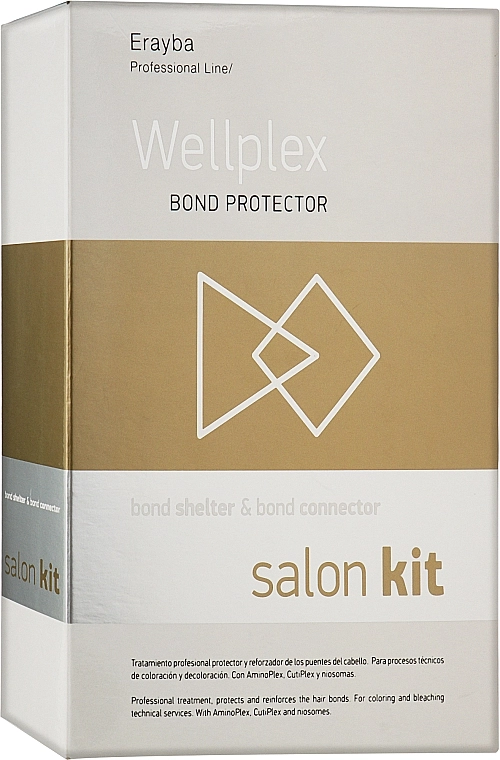 Erayba Профессиональный набор Wellplex W11 Bond Protector (shelter/500ml + connector/2x500ml) - фото N1