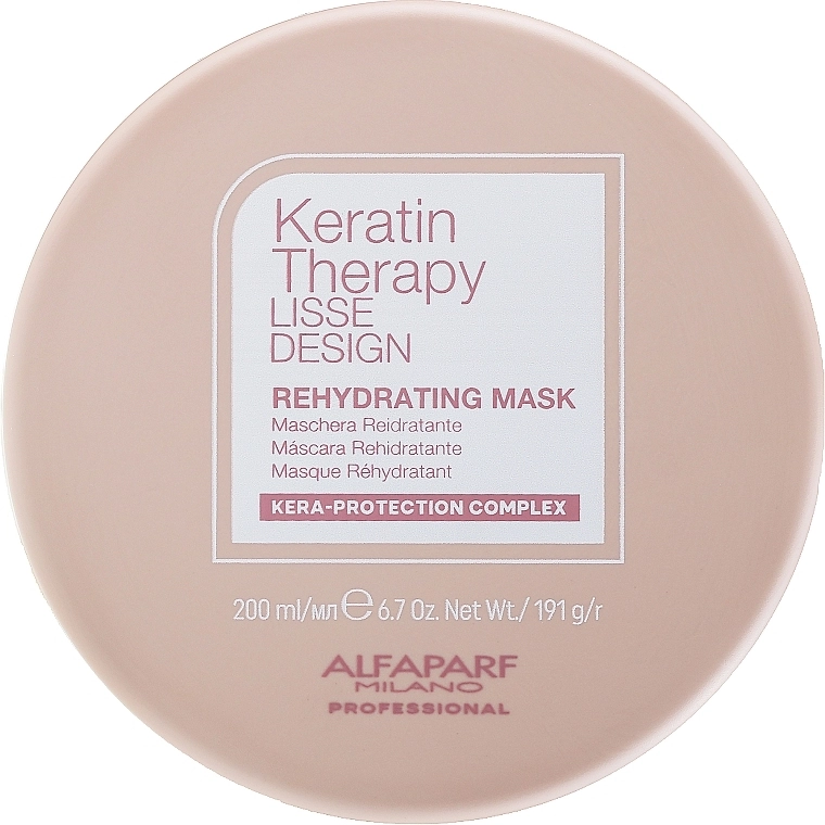 Alfaparf Маска для волос, увлажняющая Lisse Design Keratin Therapy Rehydrating Mask - фото N1