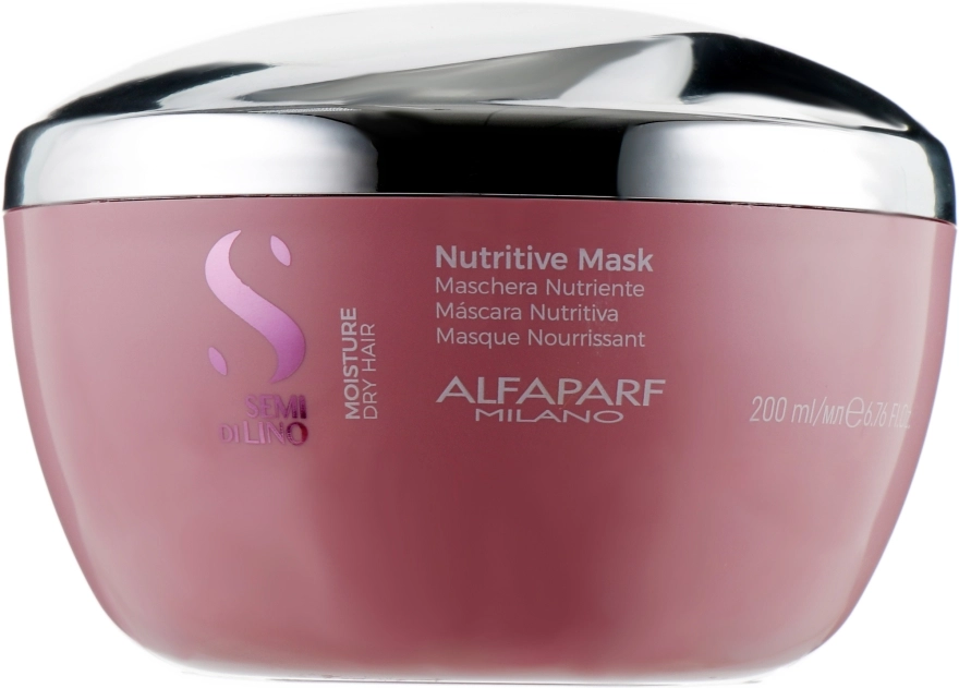 Alfaparf Маска для сухого волосся Milano Semi Di Lino Moisture Nutritive Mask - фото N1