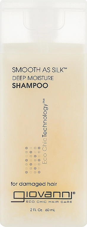 Giovanni Шампунь для поврежденных волос Smooth as Silk Deep Moisture Shampoo - фото N1