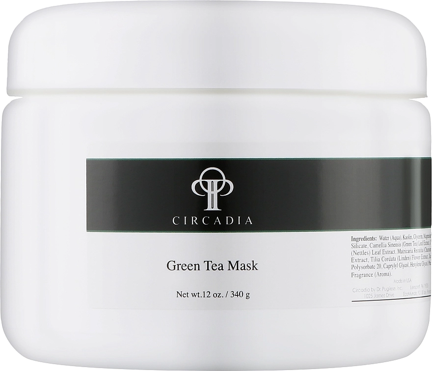 Circadia Маска для очищення шкіри обличчя «Зелений чай» Green Tea Mask - фото N1