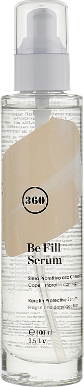 360 Сыворотка для ломких и поврежденных волос, с кератином Be Fill Fragile And Damaged Hair Protective Serum - фото N1