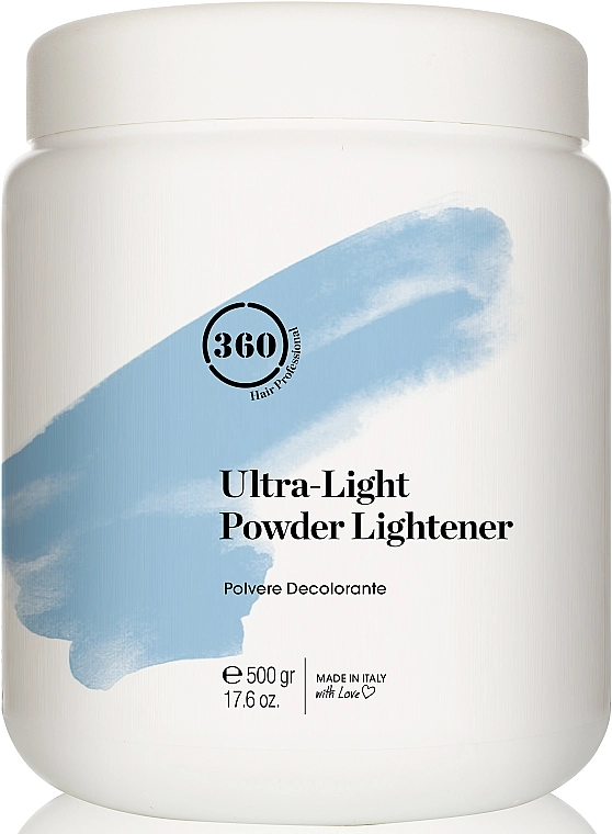 360 Освітлювальна пудра для волосся, антижовта Bleaching Powder - фото N3