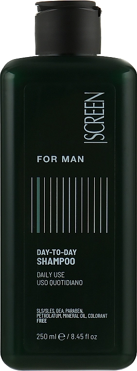Screen Чоловічий шампунь для волосся, для щоденного використання For Man Day-To-Day Shampoo - фото N1
