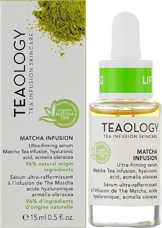 Teaology Зміцнювальна сироватка для обличчя Macha Tea Ultra-Firming Serum - фото N2