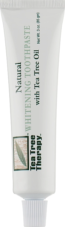 Tea Tree Therapy Отбеливающая зубная паста с маслом чайного дерева Whitening Toothpaste With Tea Tree Oil - фото N1