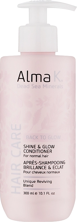 Alma K. Кондиціонер для блиску та сяяння волосся Hair Care Shine & Glow Conditioner - фото N1