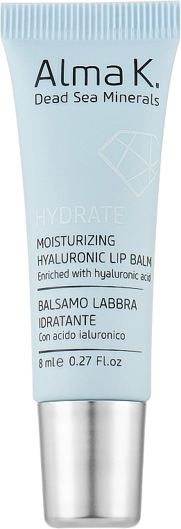 Alma K. Увлажняющий гиалуроновый бальзам для губ Moisturizing Hyaluronic Lip Balm - фото N1