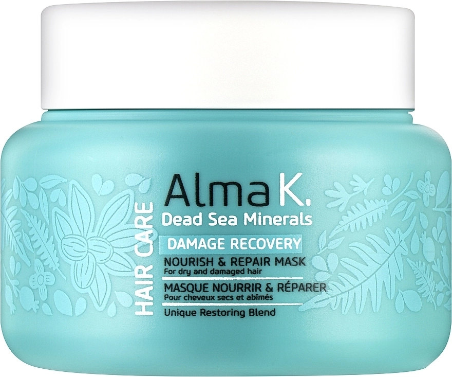 Alma K. Маска для живлення та відновлення волосся Damage Recovery Nourish & Repair Mask - фото N1