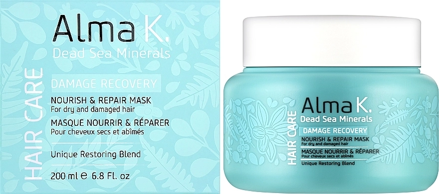 Alma K. Маска для живлення та відновлення волосся Damage Recovery Nourish & Repair Mask - фото N2