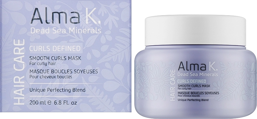 Alma K. Разглаживающая маска для вьющихся волос Curls Defined Smooth Curls Mask - фото N2
