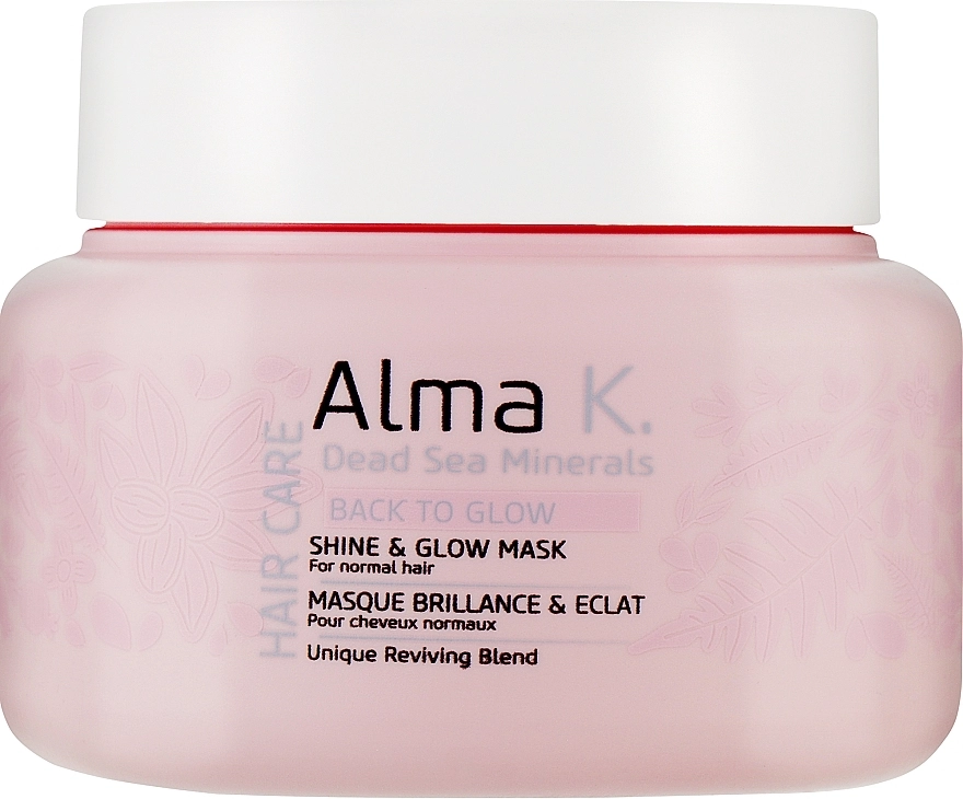 Alma K. Маска для блиску та сяйва волосся Back To Glow Shine & Glow Mask - фото N1