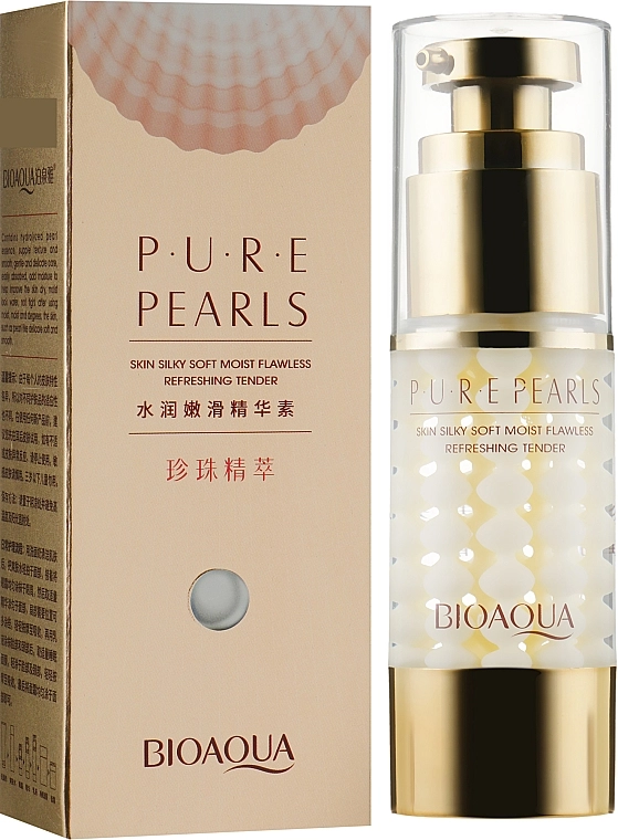 Bioaqua Крем-гель для глаз с жемчужной пудрой Pure Pearls - фото N1