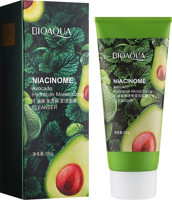 Bioaqua Пенка для умывания Niacinome Avocado Cleanser - фото N2