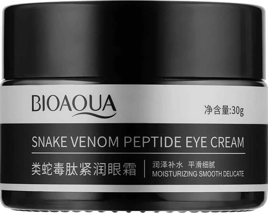 Bioaqua Крем для шкіри навколо очей з пептидом зміїної отрути Snake Venom Peptide - фото N1