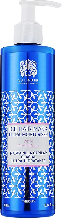 Valquer Маска ультразволожувальна для волосся Ice Hair Mask Ultra-Moisturiser - фото N1