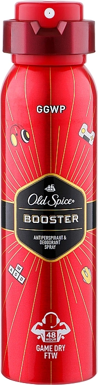 OLD SPICE Аерозольний дезодорант Booster Deodorant Spray - фото N1