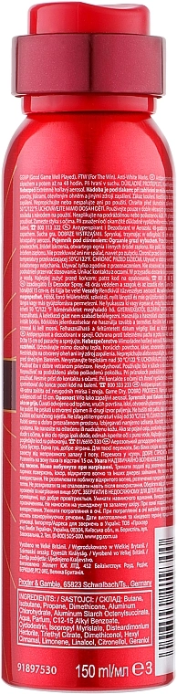 OLD SPICE Аерозольний дезодорант Booster Deodorant Spray - фото N2