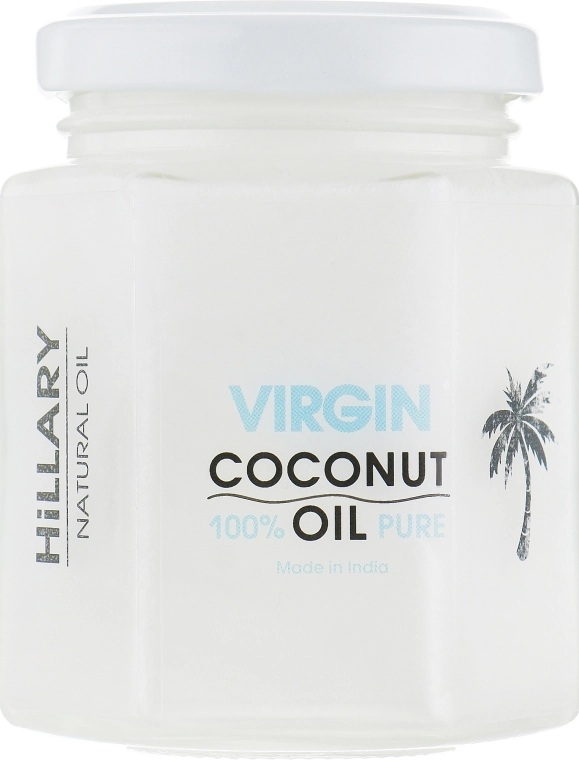 Hillary Нерафіноване кокосове масло Virgin Coconut Oil - фото N3