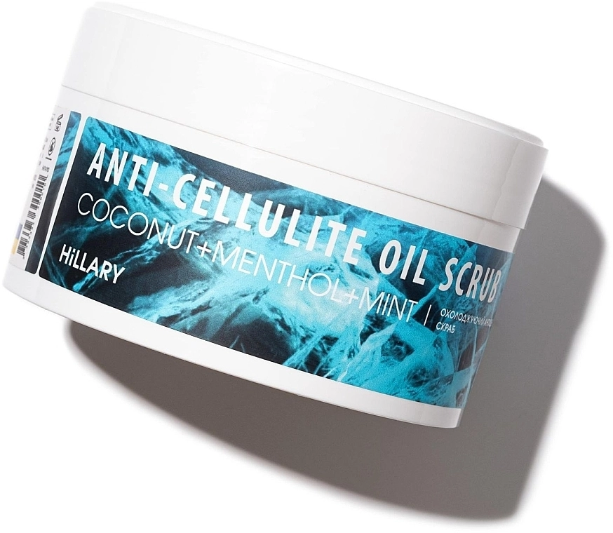 Hillary Антицелюлітний охолоджувальний скраб для тіла Anti-Cellulite Oil Scrub - фото N1