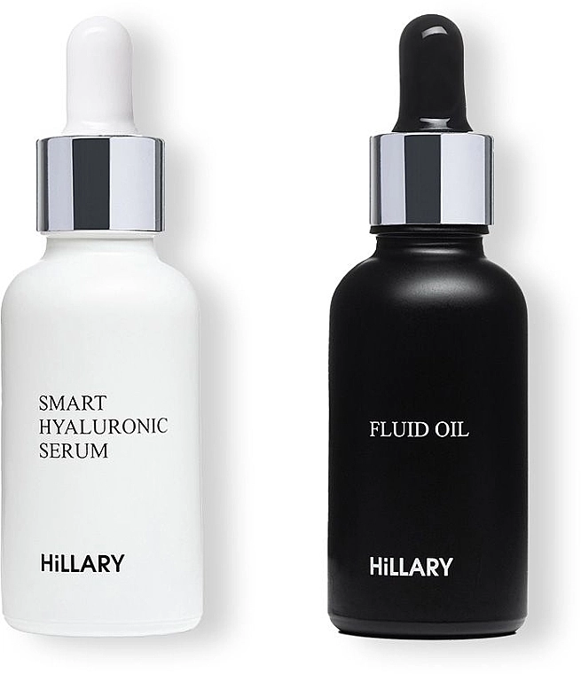 Hillary Набір для догляду за шкірою обличчя Deep Hydration And Skin Regeneration (ser/30 ml + fluid/30ml) - фото N1