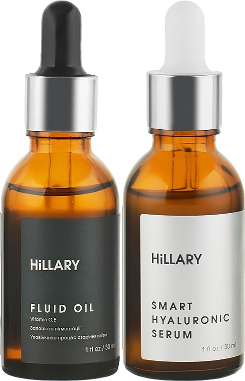 Hillary Набір для догляду за шкірою обличчя Deep Hydration And Skin Regeneration (ser/30 ml + fluid/30ml) - фото N7