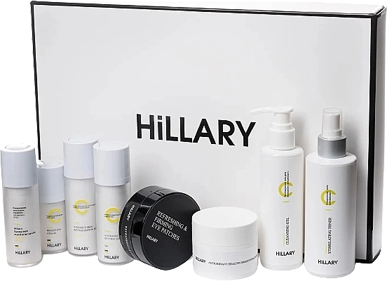 Hillary Набір для комплексного догляду за шкірою 30+ з вітаміном C, 8 продуктів Vita C Perfect Care 30+ - фото N1