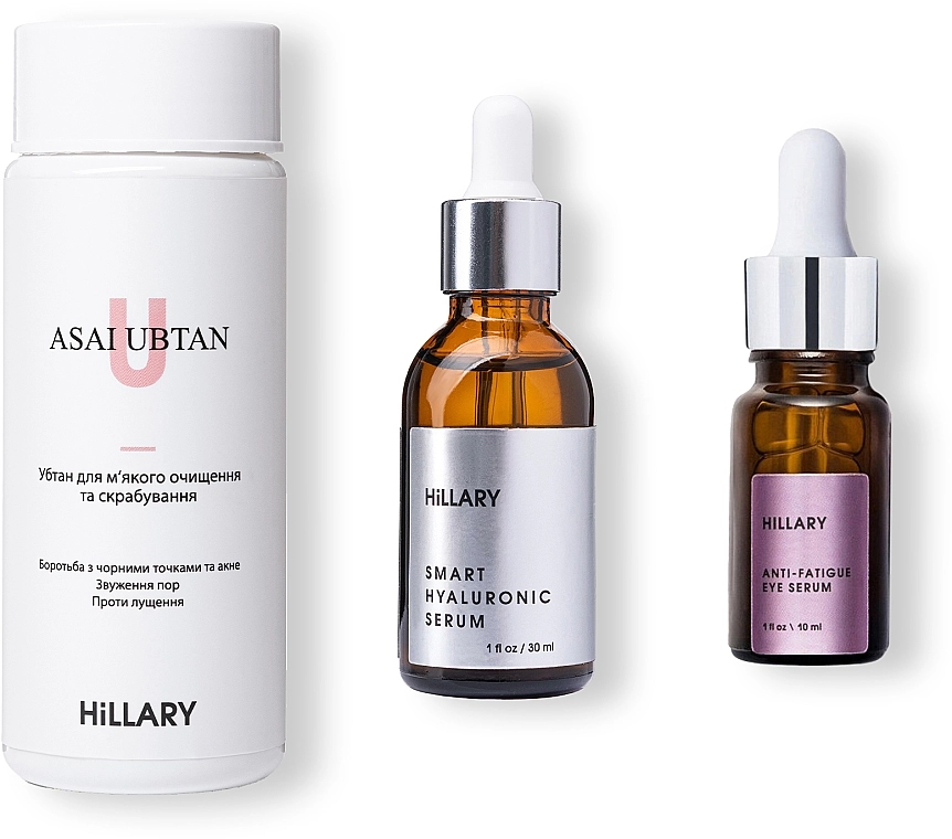 Hillary Набор Beautiful Box (ubtan/100ml + ser/30ml + eye/ser/10ml) - фото N1