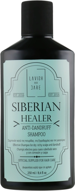 Lavish Care Шампунь проти лупи для чоловіків Siberian Healer Anti-Dandruff Shampoo - фото N1